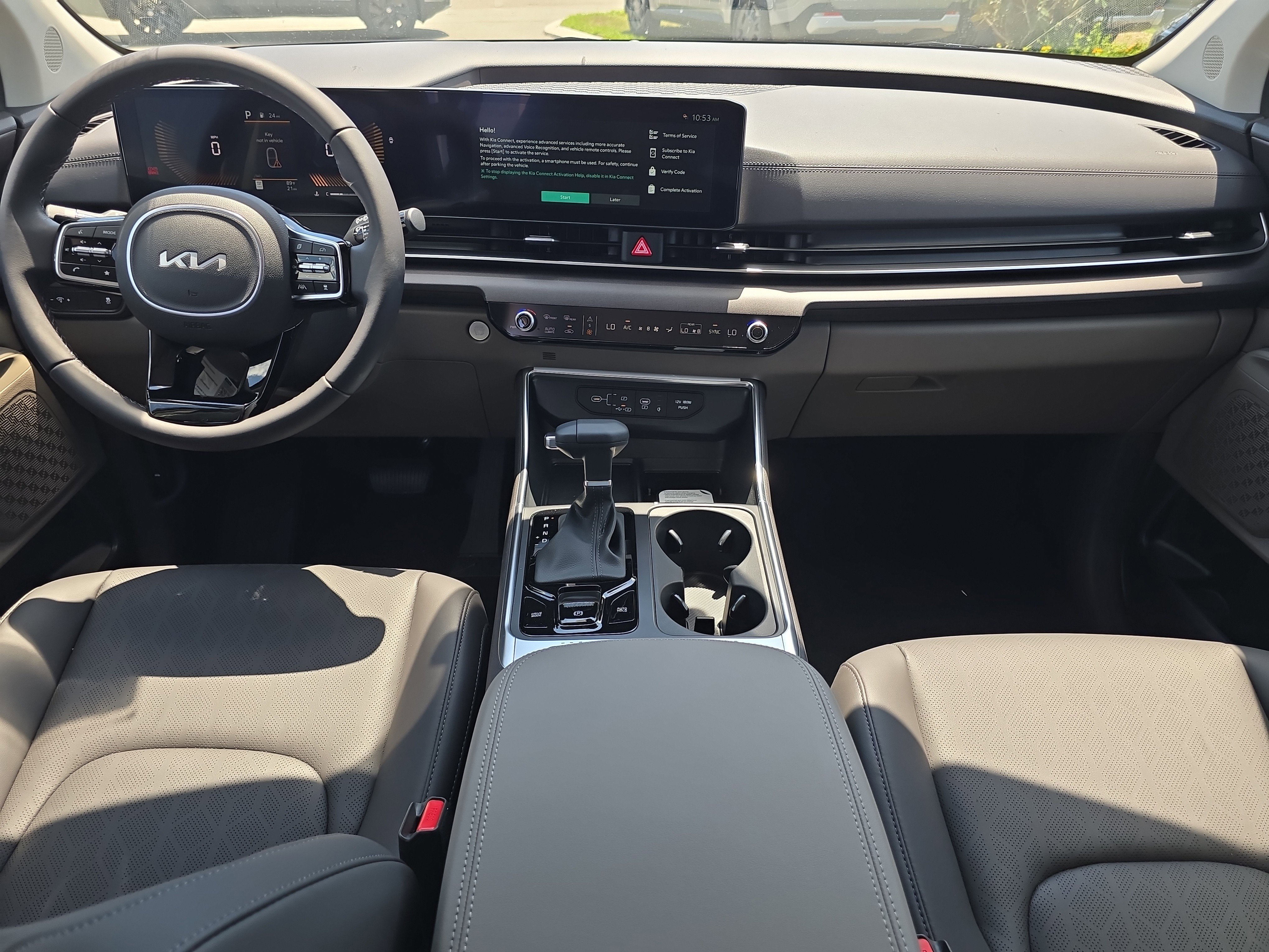 New 2026 Ivory Silver Kia EX image 13