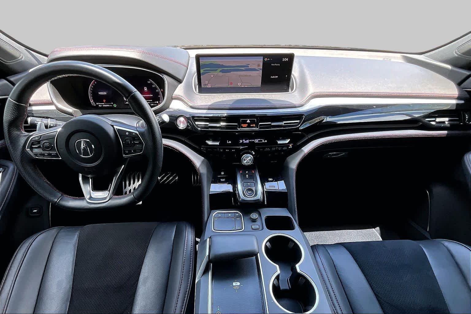 Used 2022 Liquid Carbon Metallic Acura Type S image 16