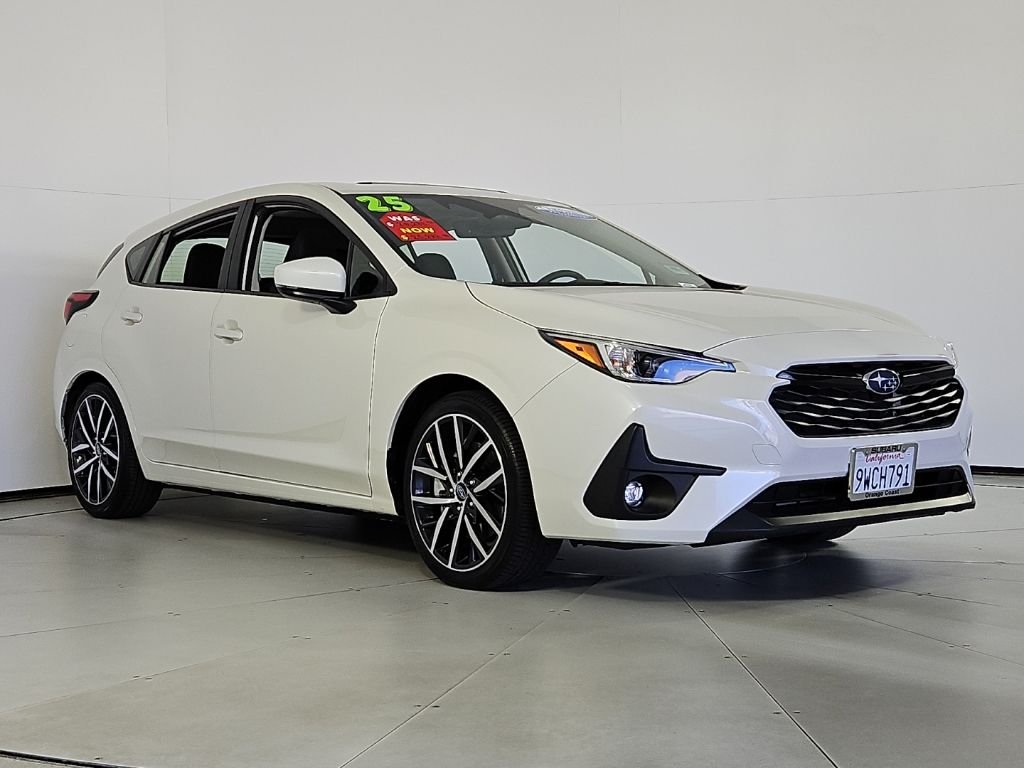 Certified Used 2025 White Subaru Sport image 9