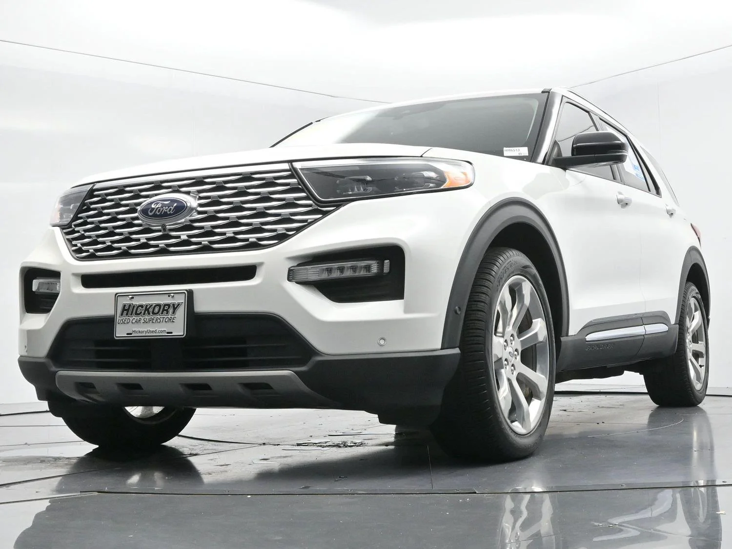 Used 2020 Star White Metallic Tri-Coat Ford Platinum image 53