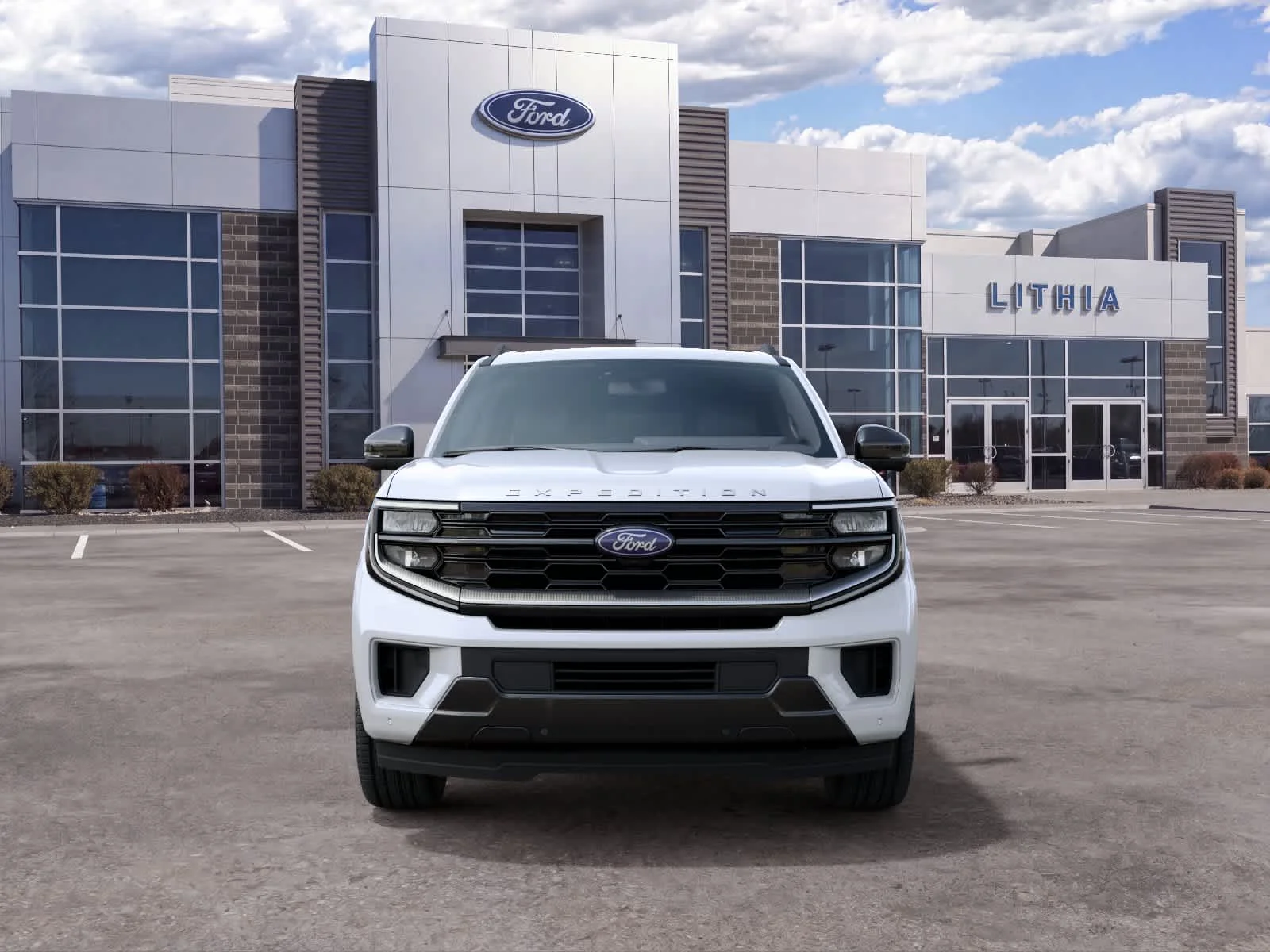 New 2027 Star White Metallic Tri-Coat Ford Platinum image 3
