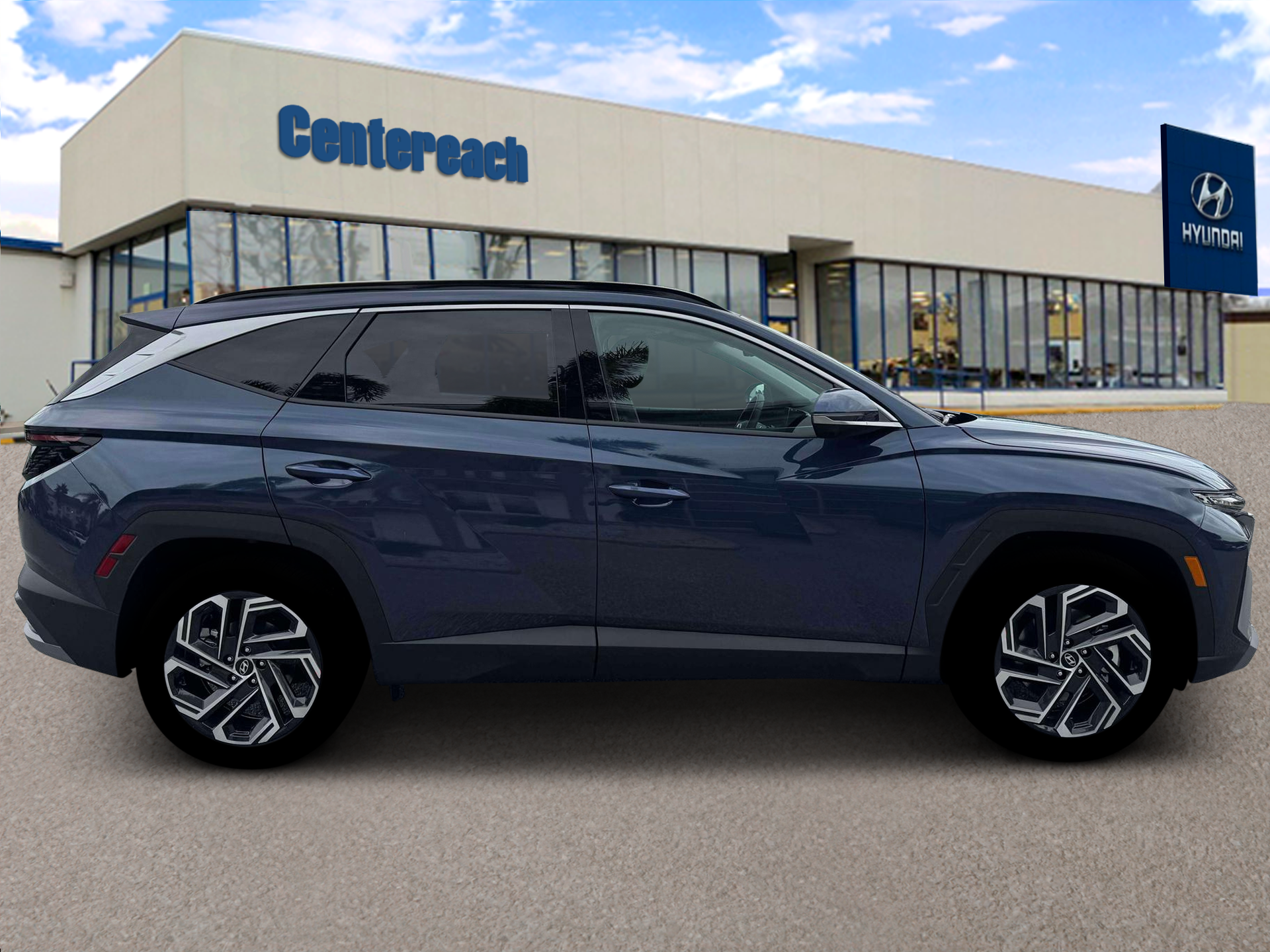 New 2026 Atlantis Blue Hyundai Limited AWD image 9
