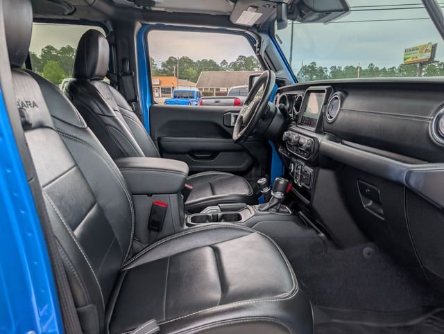 Used 2022 Blue Jeep Unlimited Sahara 4xe image 25