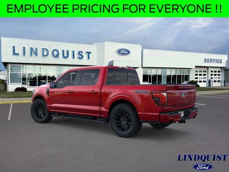 New 2026 Ruby Red Metallic Tinted Clearcoat Ford Lariat® image 4