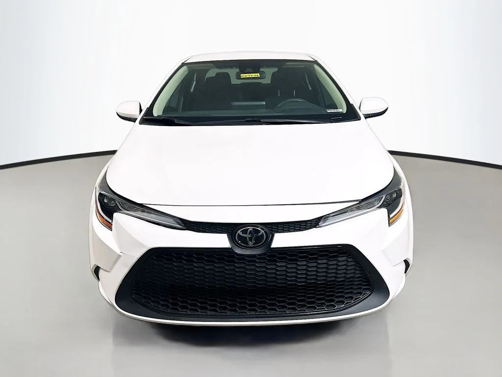 Used 2022 White Toyota LE image 2