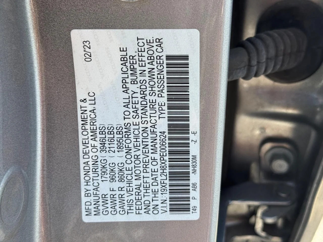 2023 Honda Civic Hatchback Sport - Photo 26