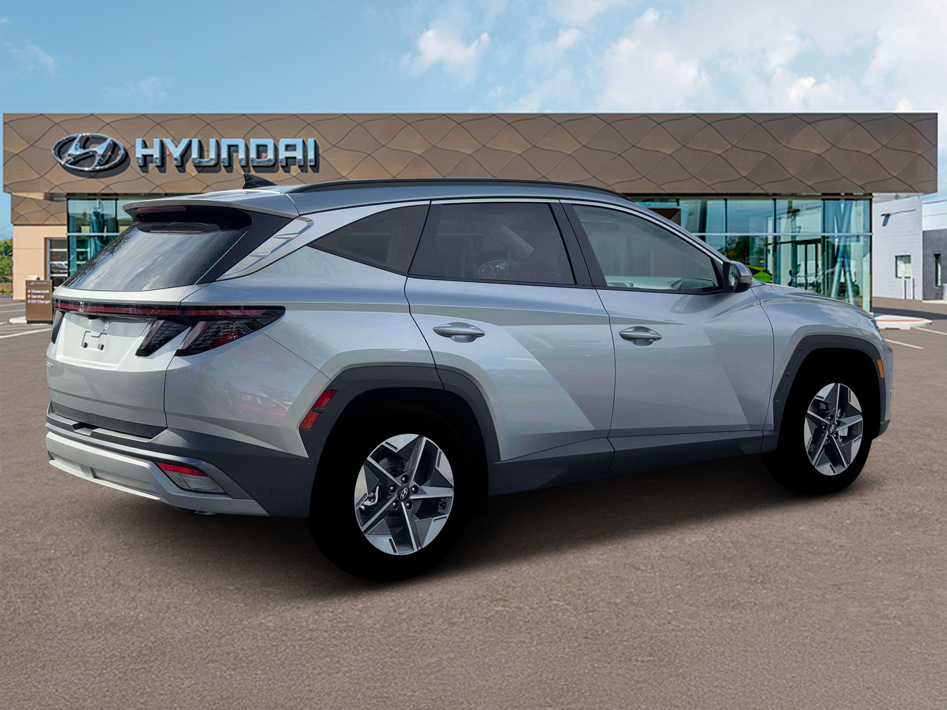 New 2026 Shimmering Silver Hyundai SEL Premium FWD image 8