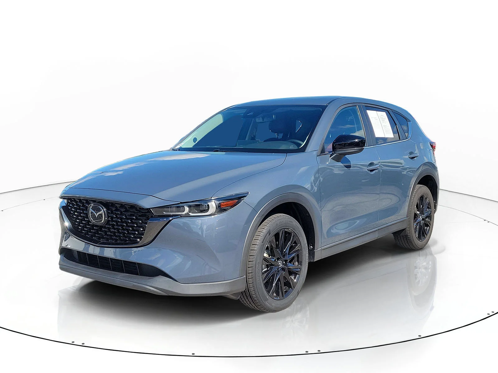 Used 2024 Polymetal Gray Metallic Mazda 2.5 S Carbon Edition image 3