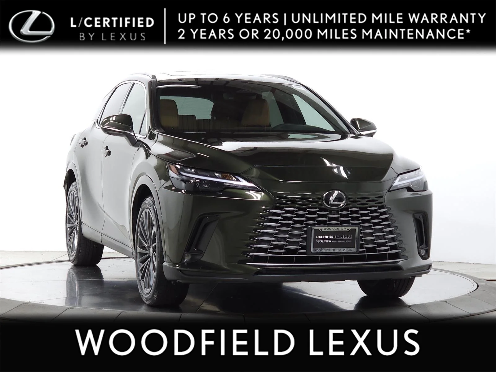 Certified Used 2025 Green Lexus PREMIUM image 1