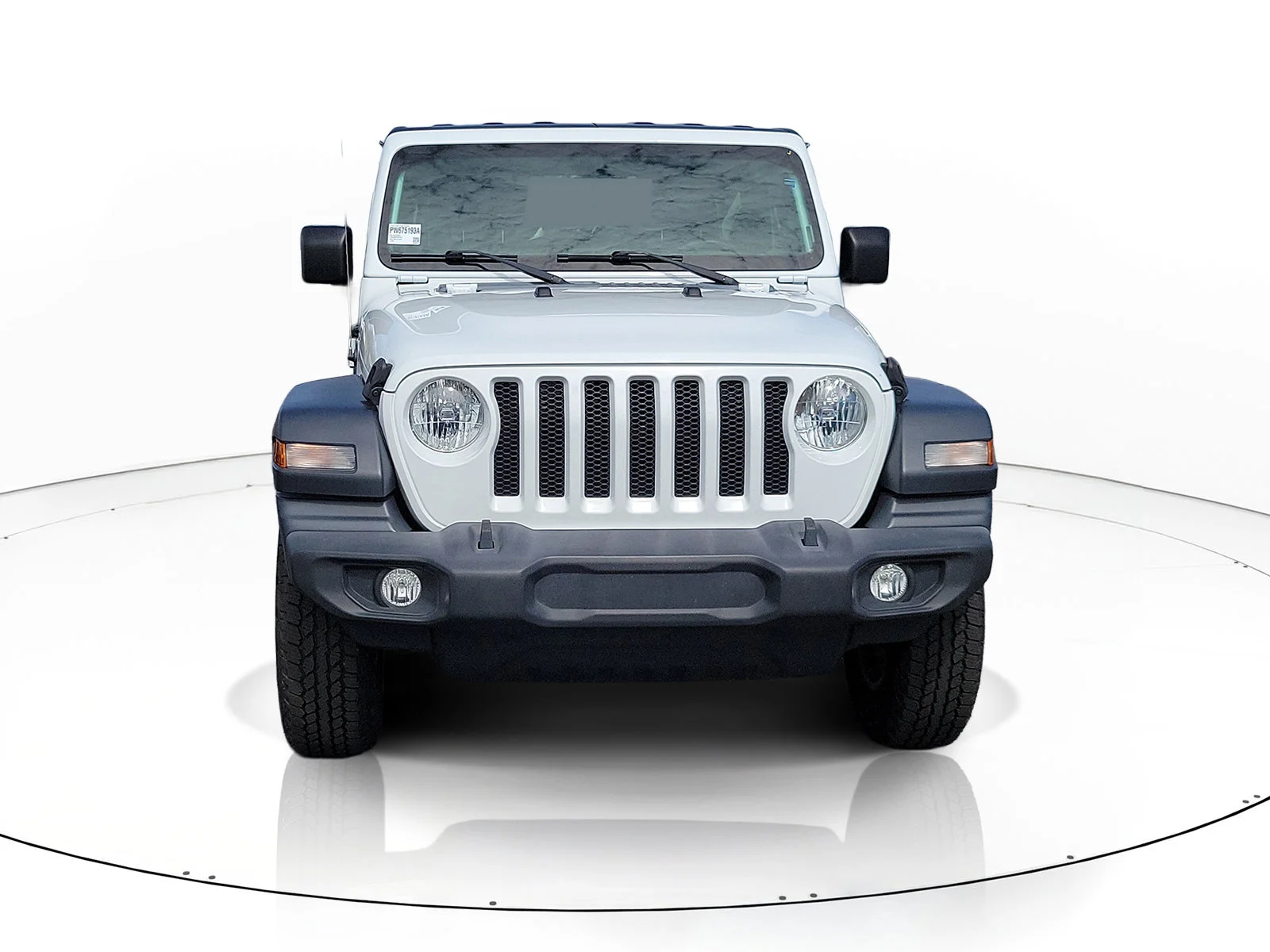 Used 2023 Bright White Clearcoat Jeep Sport S image 2