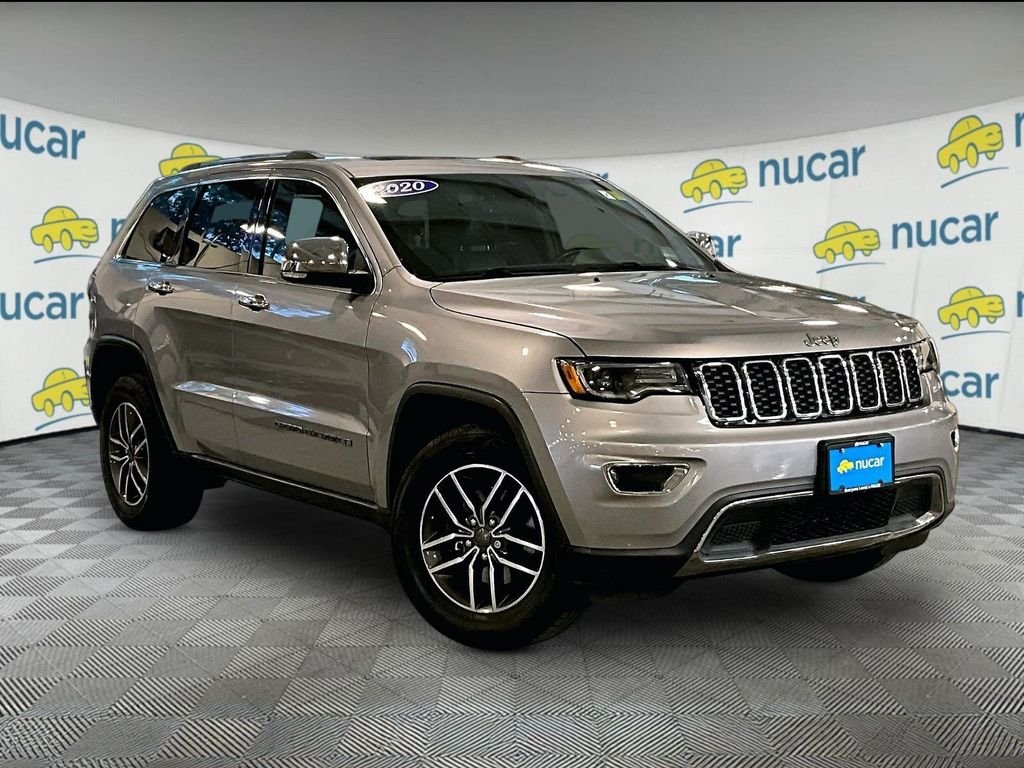 Used 2020 Silver Jeep Limited image 1
