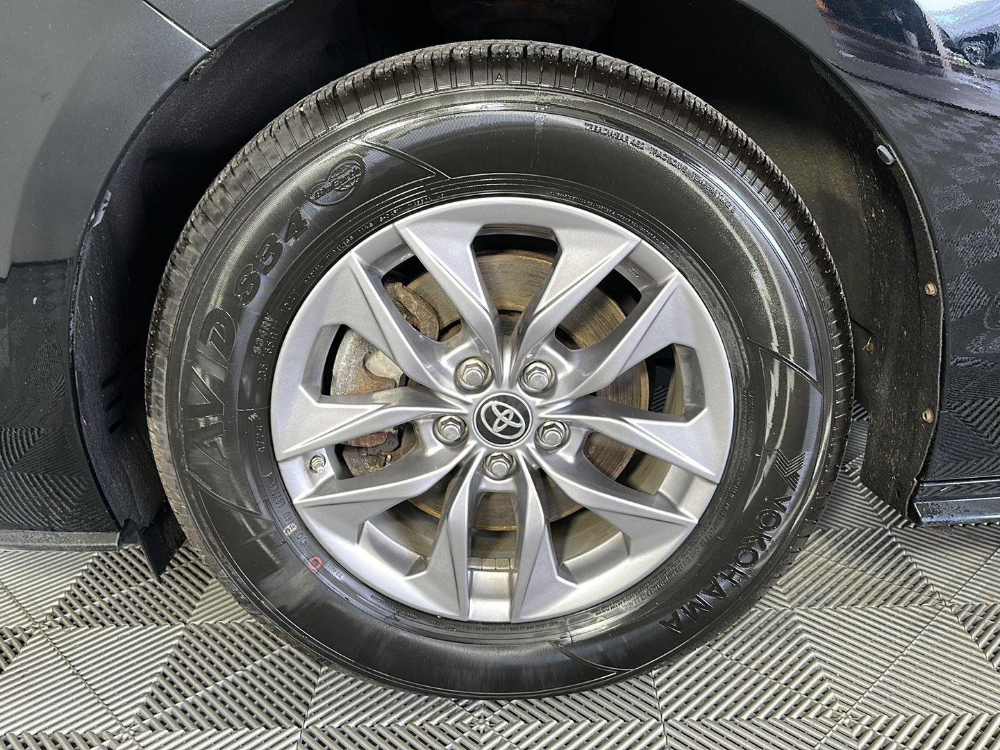 Used 2021 Midnight Black Metallic Toyota LE image 9