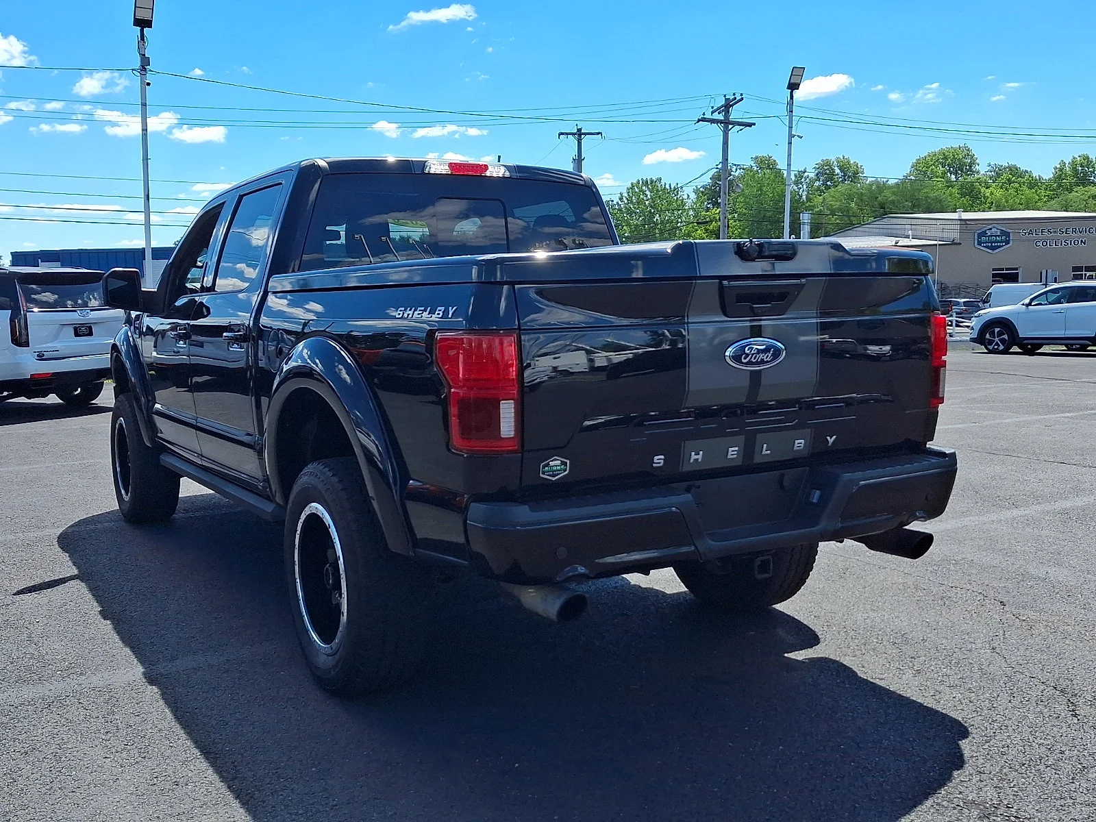 Used 2020 Agate Black Metallic Ford LARIAT image 8