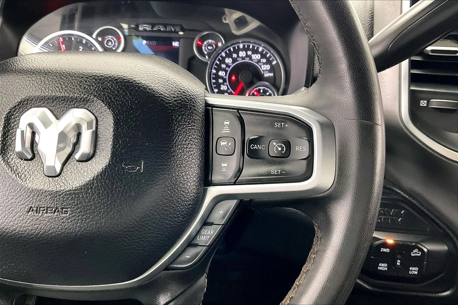 Used 2025 Bright White Clearcoat Ram Big Horn image 21