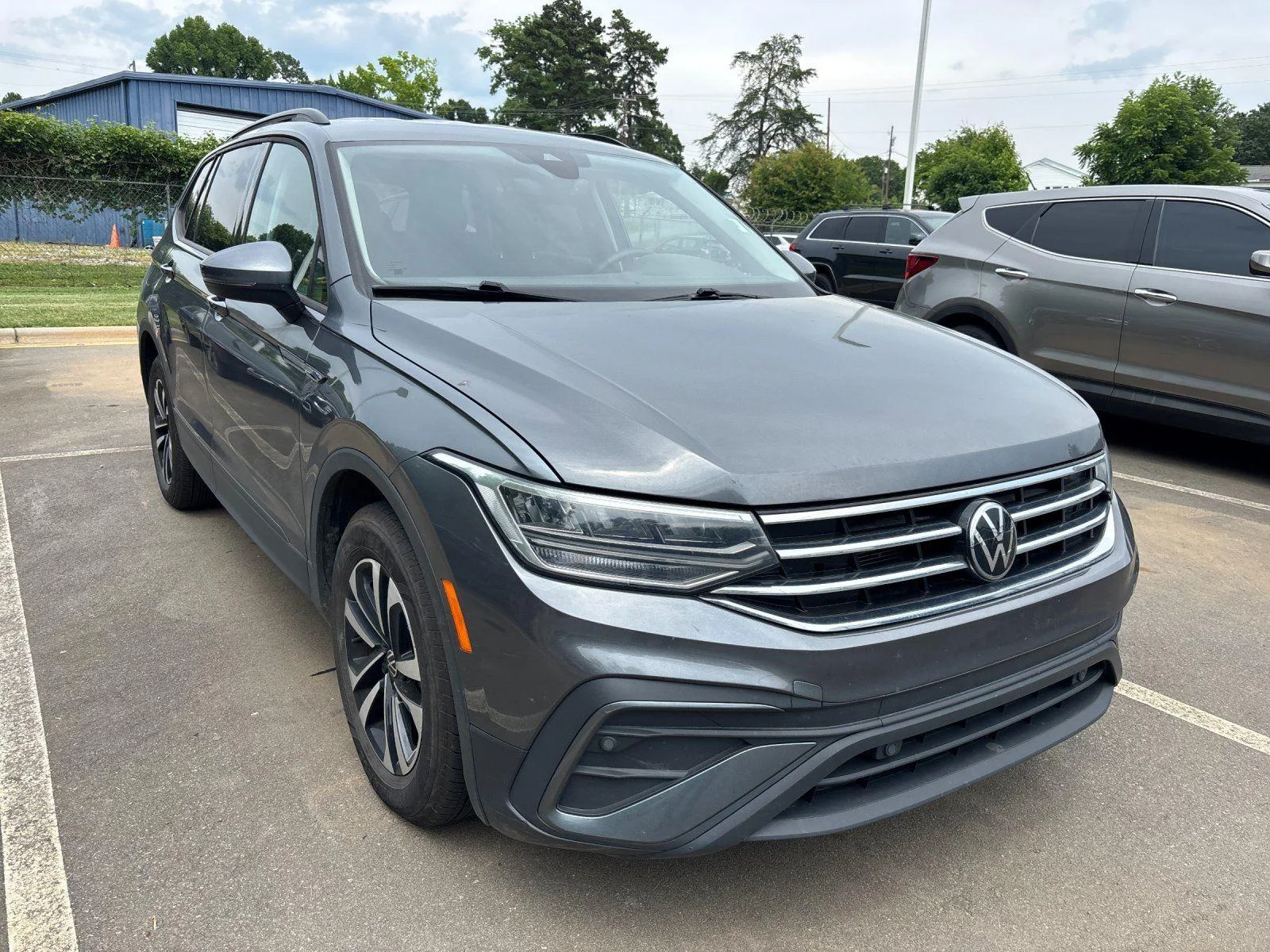 Used 2024 Platinum Gray Metallic Volkswagen S image 7