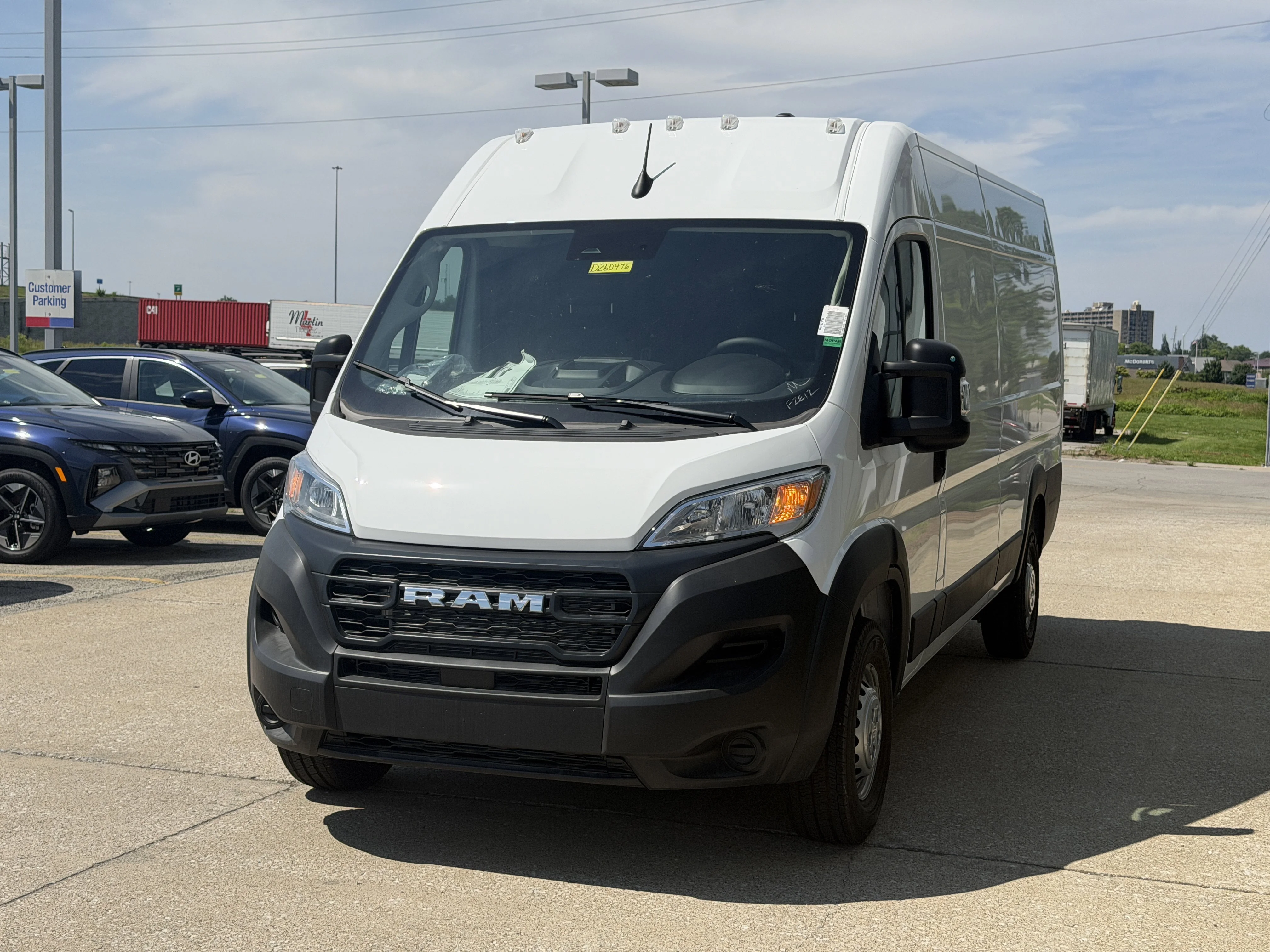 New 2026 Bright White Clear-Coat Exterior Paint RAM Tradesman image 14