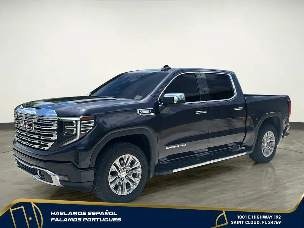 Used 2023 Titanium Rush Metallic GMC Denali image 2