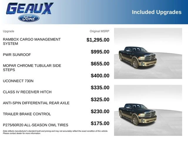 Used 2012 Sagebrush Pearlcoat Ram Laramie Longhorn image 7