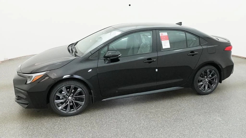 New 2026 Midnight Black Metallic Toyota SE image 5