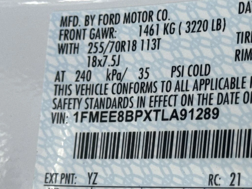 New 2026 White Ford Outer Banks image 32