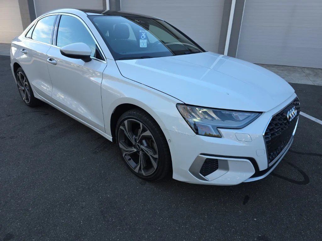 Used 2022 Glacier White Metallic Audi 40 Premium image 1