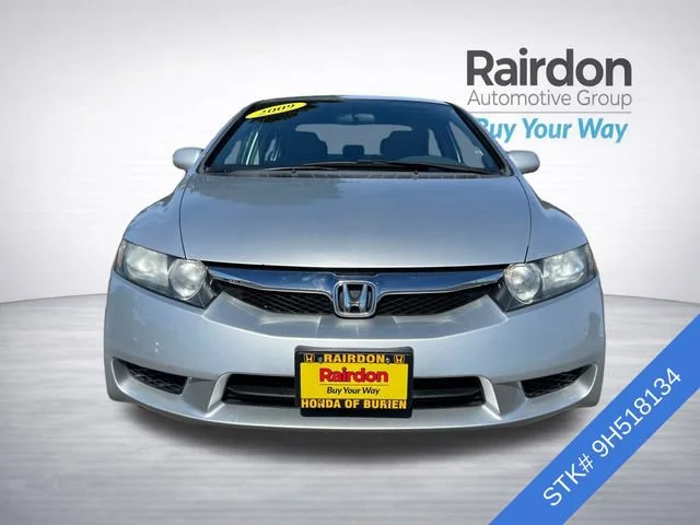 Used 2009 Alabaster Silver Metallic Honda LX image 2