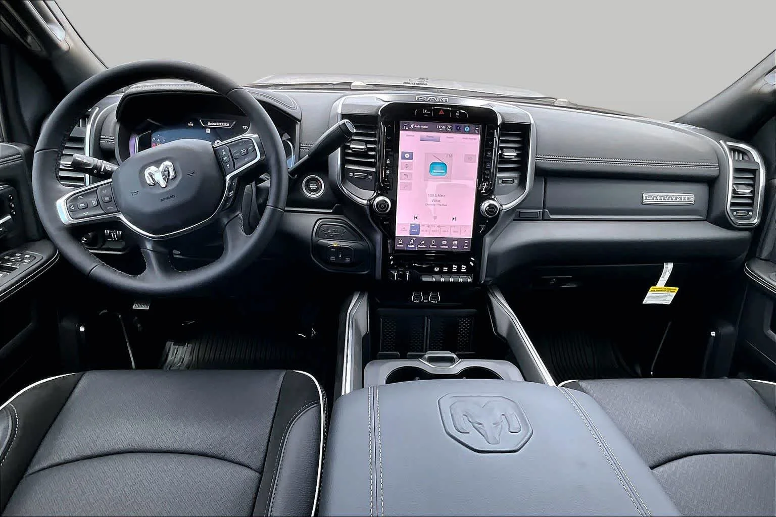 New 2026 Granite Crystal Metallic Clear-Coat Exterior Paint RAM Laramie image 6