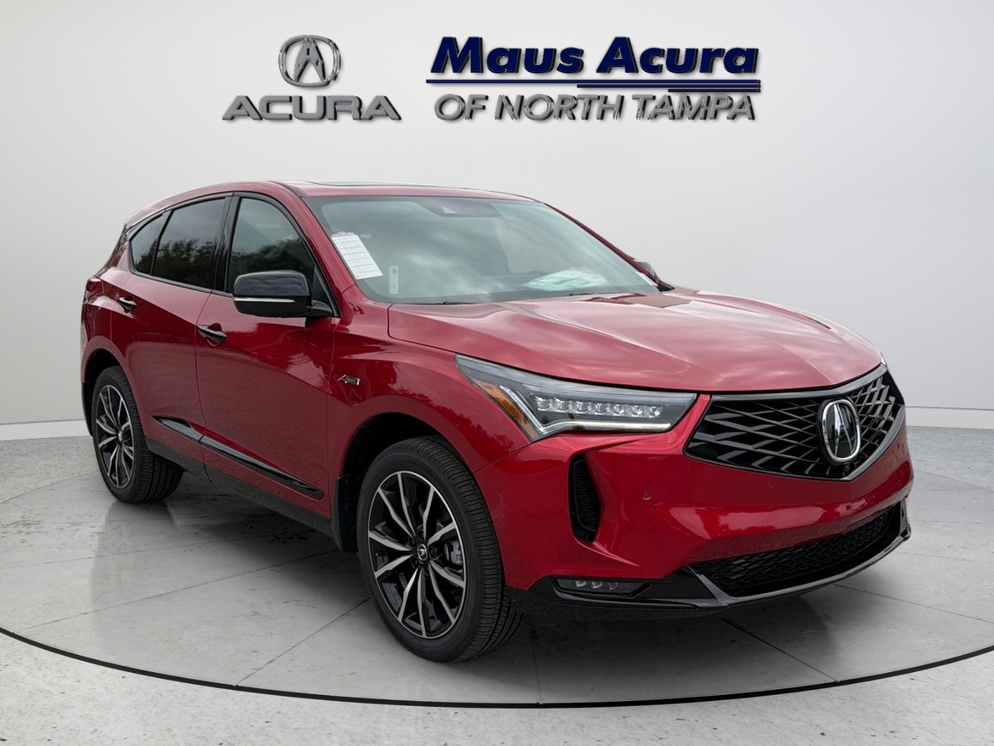 New 2026 Performance Red Pearl Acura A-Spec Advance Package image 1