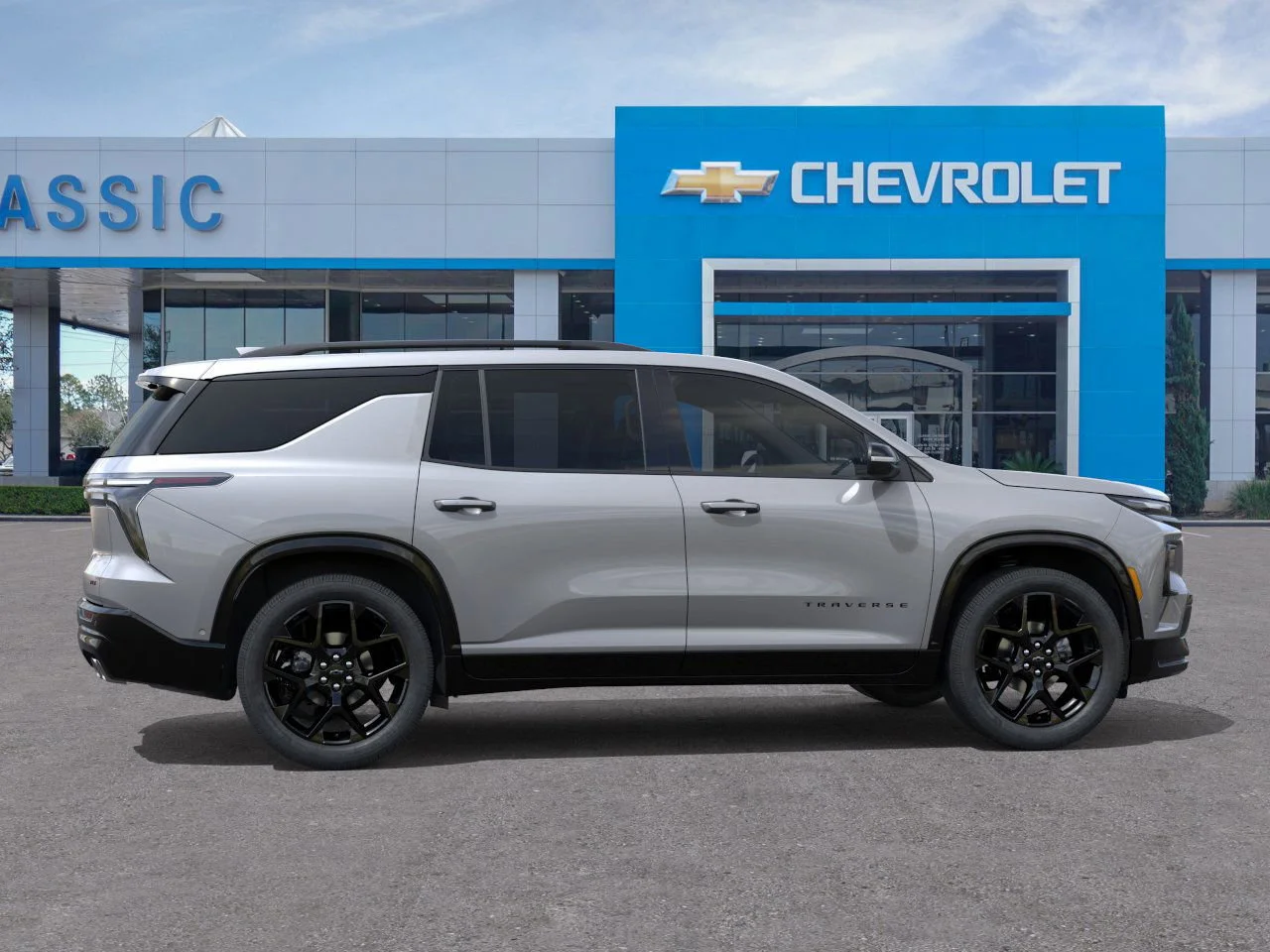 2026 Chevrolet Traverse RS Gray at Classic Elite Chevrolet Hwy 6