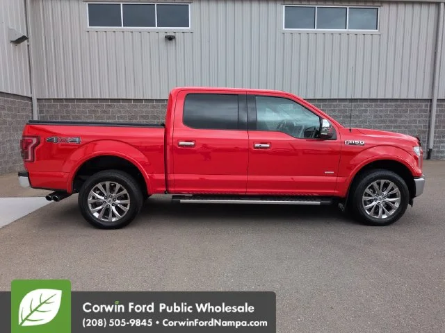 Used 2017 Red Ford Lariat image 2