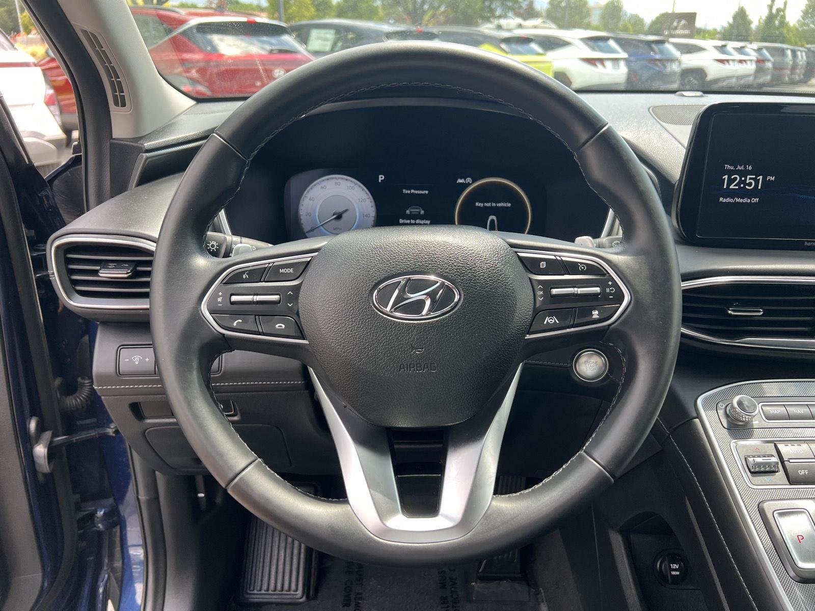 Certified Used 2022 Stormy Sea Hyundai SEL image 35
