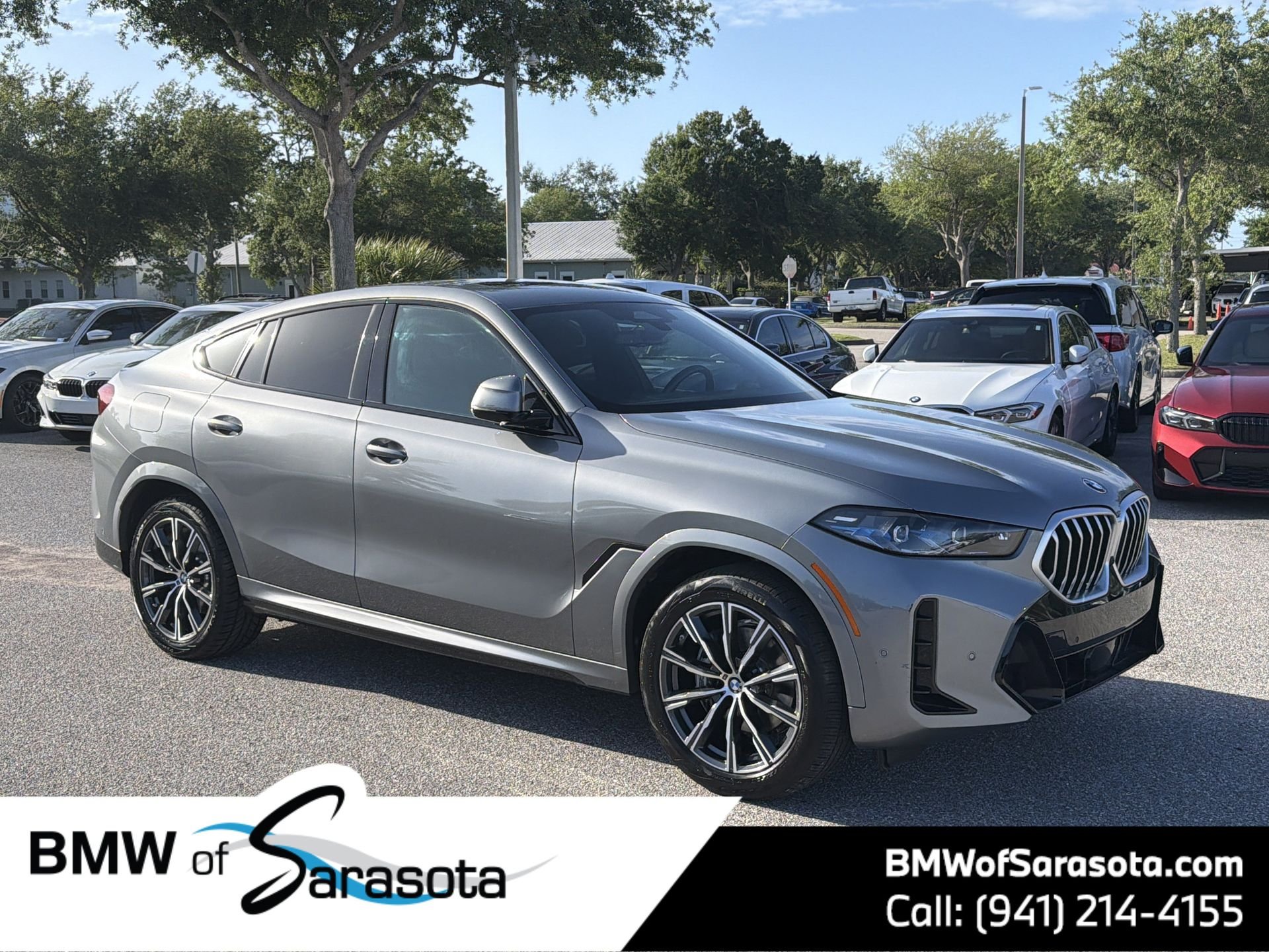 Gray 2024 BMW X6 xDrive40i AWD SUV / Crossover All-Wheel Drive