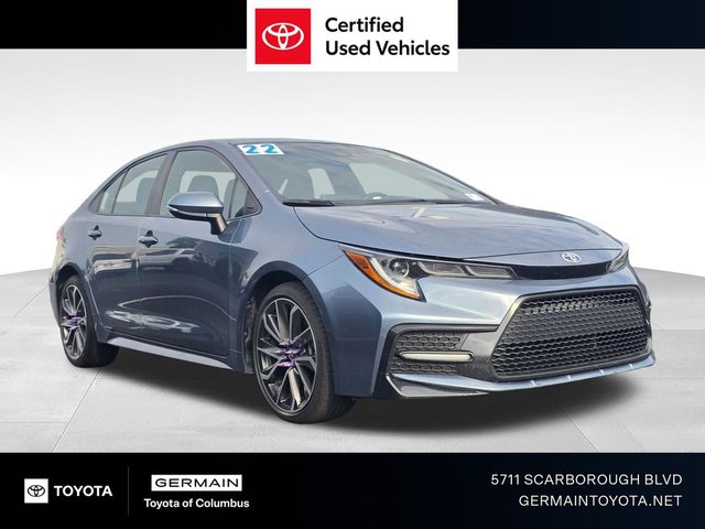 Certified Pre-Owned 2022 Toyota Corolla XSE 4D Sedan in Columbus