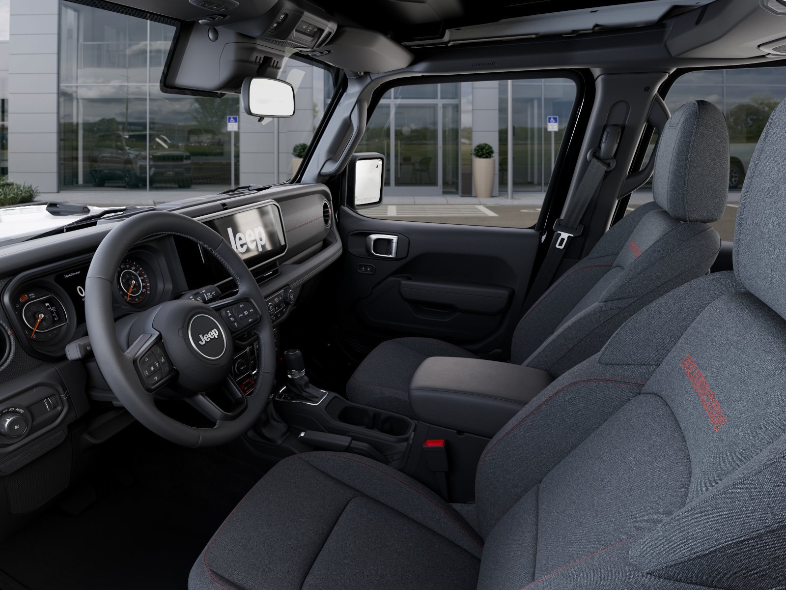 New 2026 Black Clear-Coat Exterior Paint Jeep Rubicon image 57