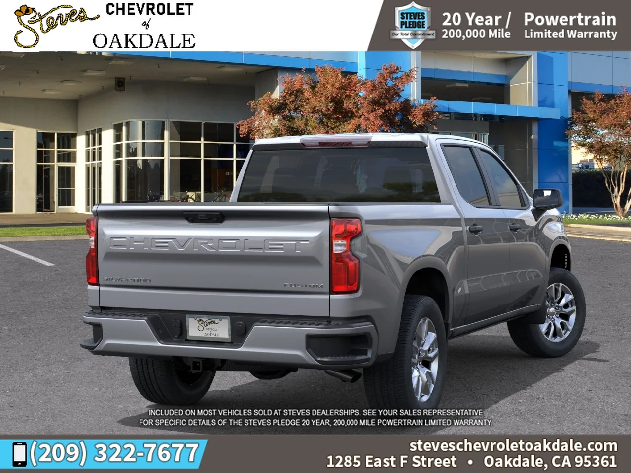 New 2026 Sterling Gray Metallic Chevrolet Custom image 4