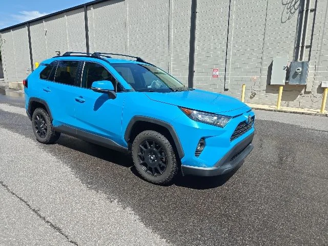 Used 2021 Blue Toyota LE image 1