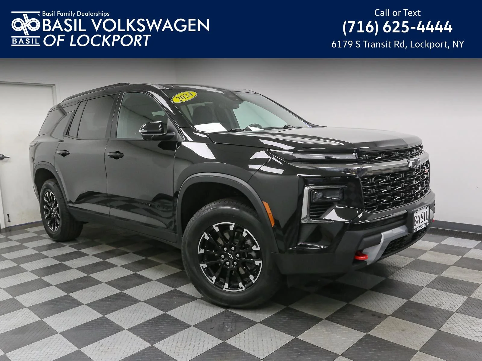 Used 2024 Mosaic Black Metallic Chevrolet AWD Z71 image 1