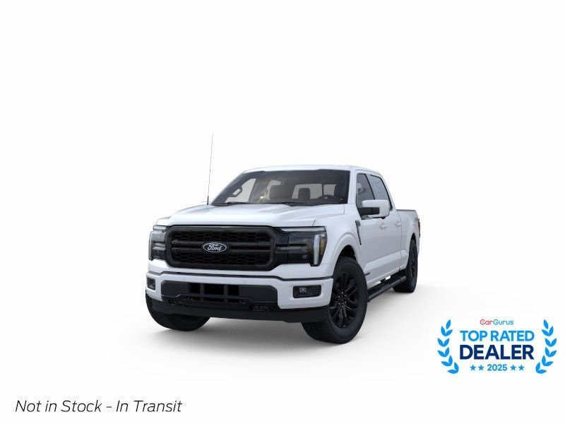 New 2026 Star White Metallic Tri-Coat Ford Lariat image 2