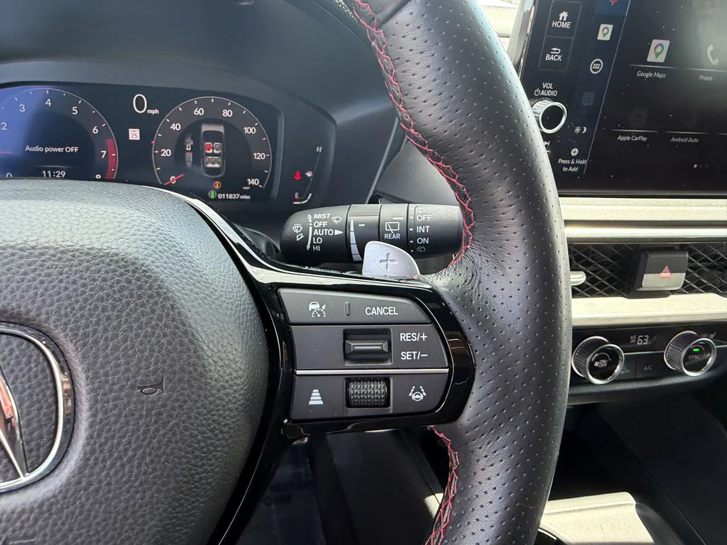 Used 2025 Crystal Black Pearl Acura AWD A-SPEC Advance image 18