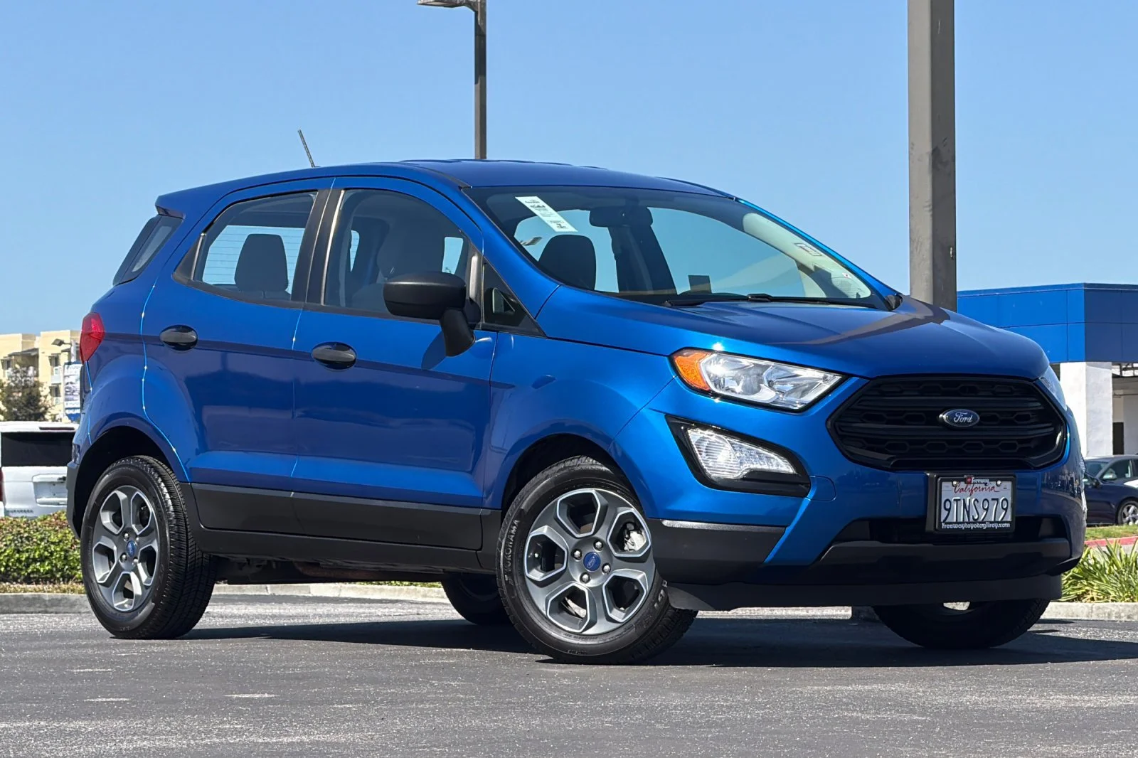 Used 2021 Ford EcoSport S with VIN MAJ3S2FE9MC438337 for sale in Gilroy, CA
