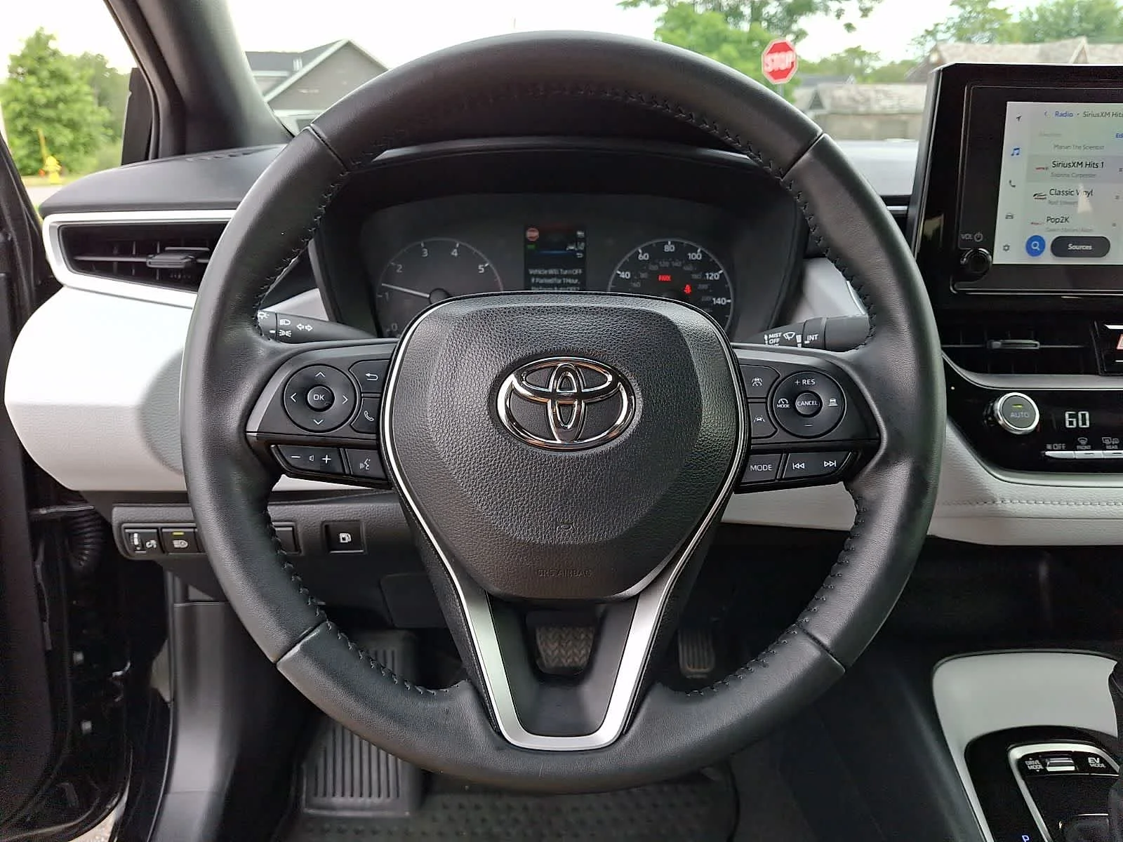 Used 2024 Midnight Black Metallic Toyota Hybrid SE image 23