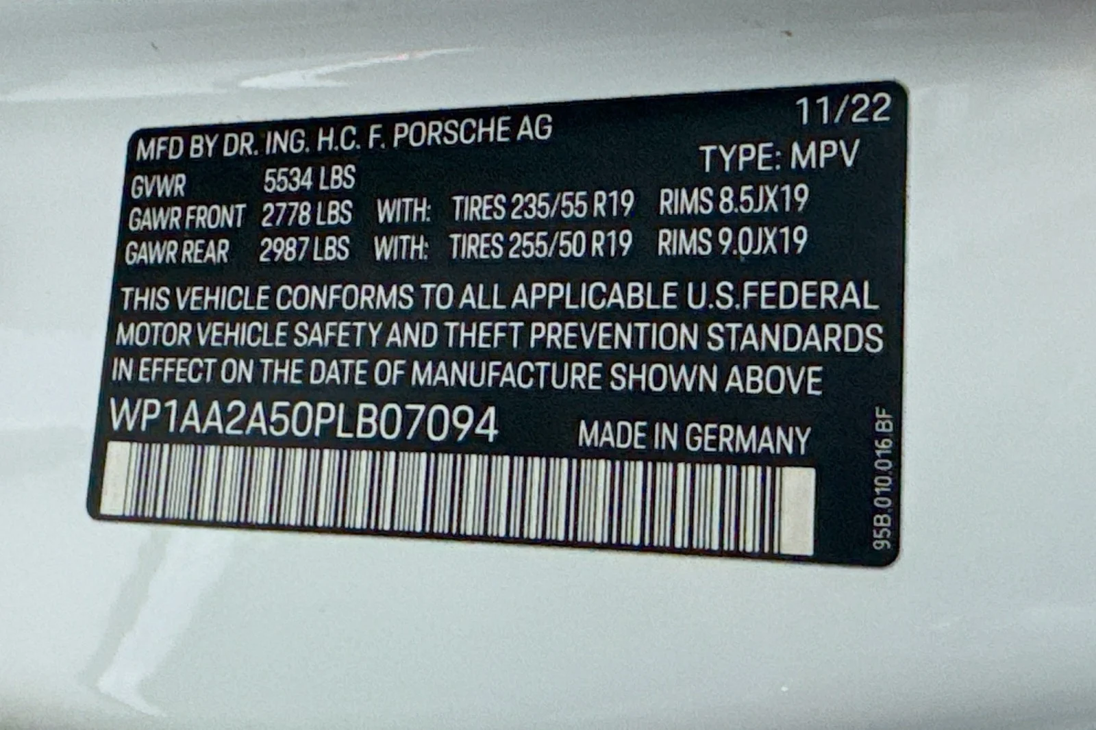 Used 2023 WHITE Porsche  image 25