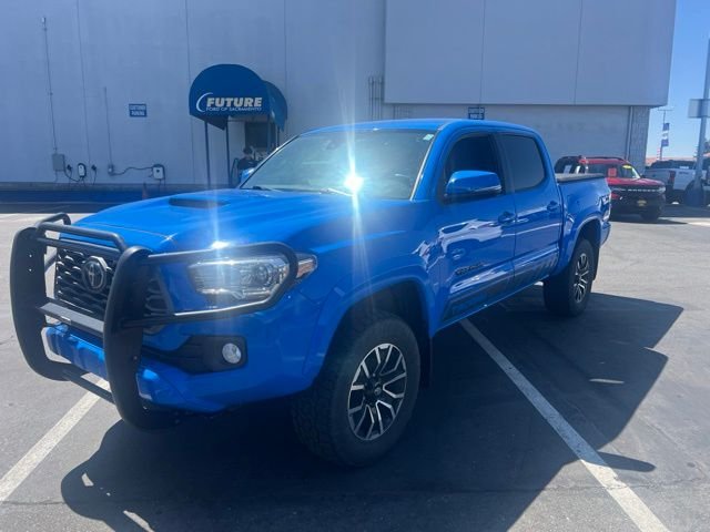 Used 2021 Blue Toyota TRD Sport V6 4WD image 1