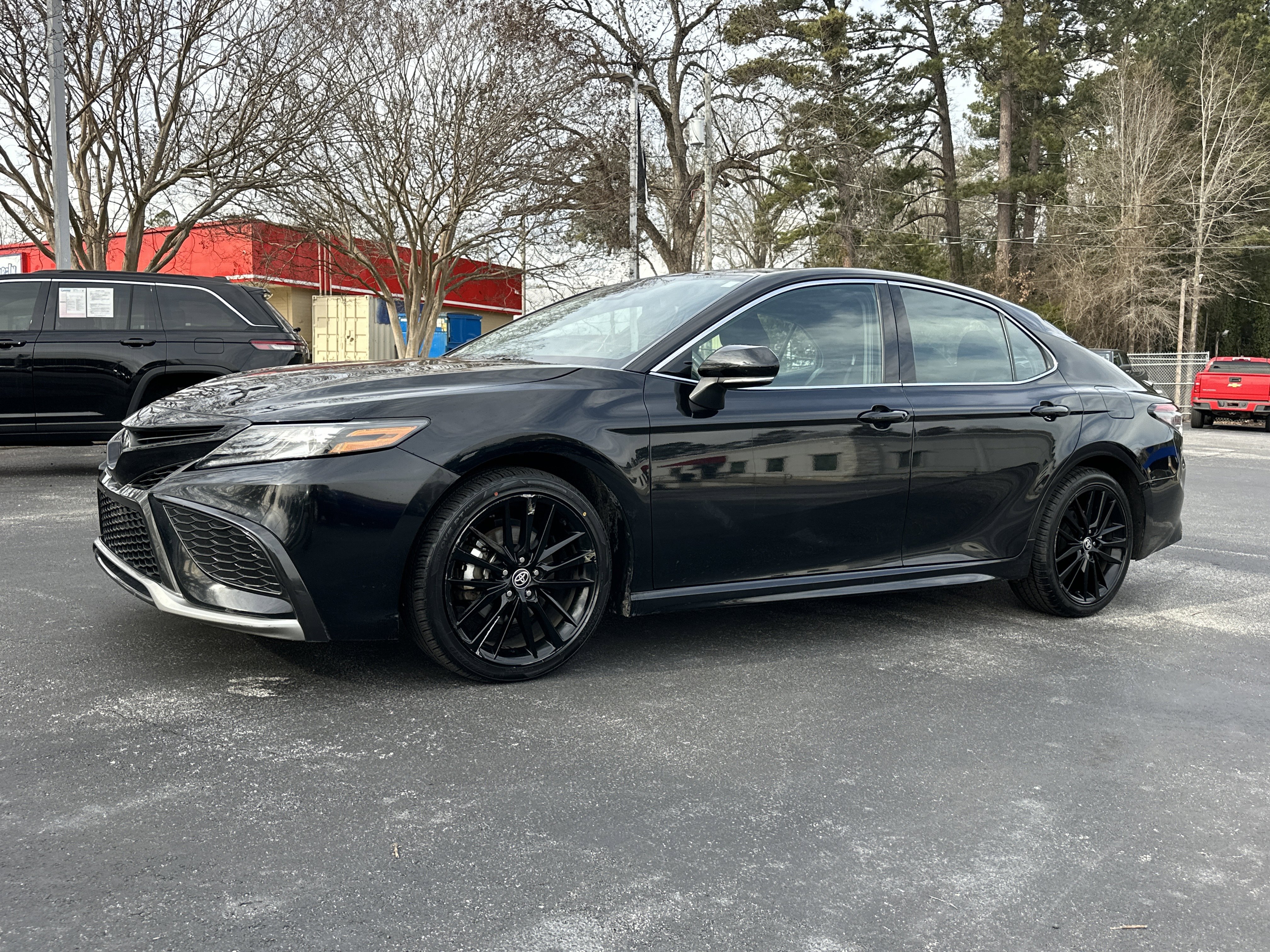 Used 2024 Black Toyota XSE image 4