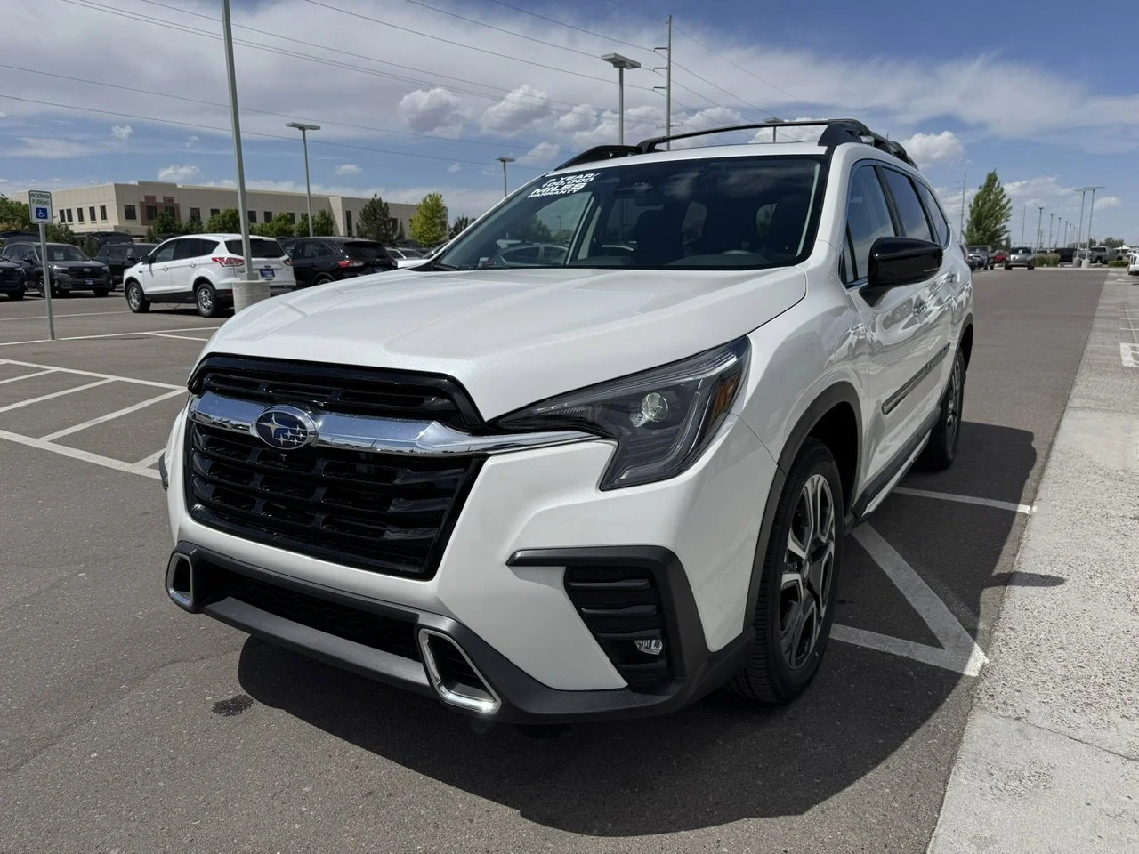 Certified Used 2026 Crystal White Pearl Subaru Touring image 3