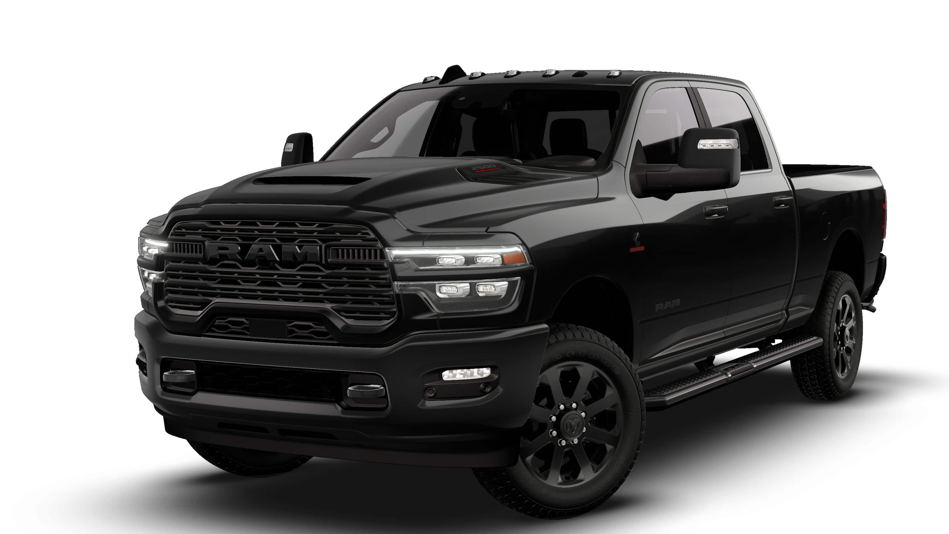 New 2026 Diamond Black Crystal Pearl-Coat Exterior Paint RAM LARAMIE image 13