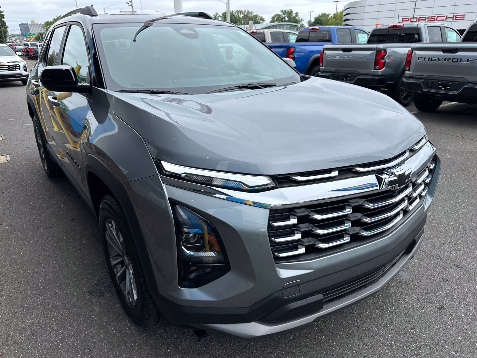 New 2027 Sterling Gray Metallic with Black Roof Chevrolet LT with Convenience Package II - Panoramic Sunroof - 3 Years of SiriusXM and OnStar One Included image 3