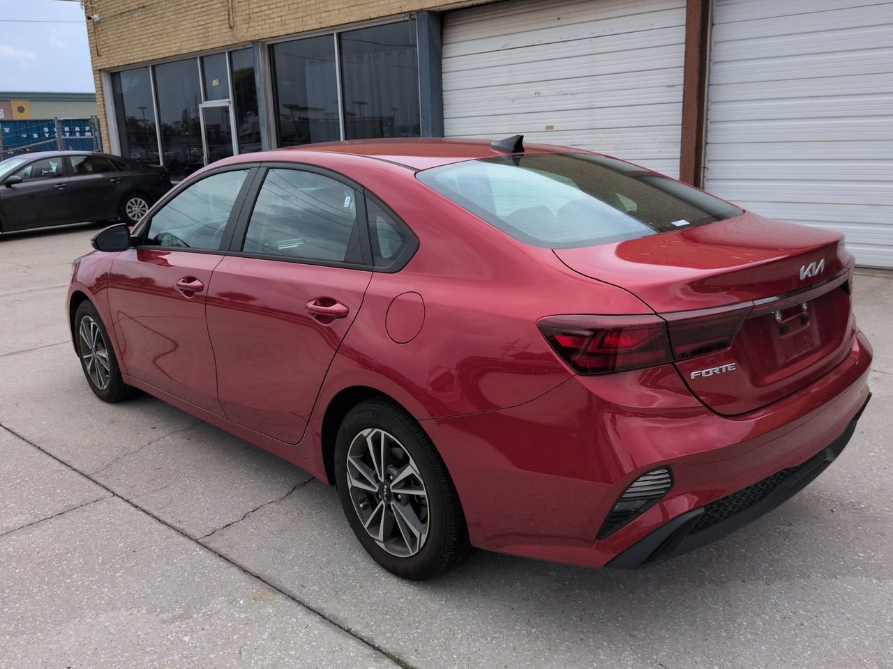 Certified Used 2023 Currant Red Kia LXS image 6