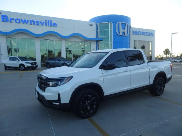 Used 2024 Platinum White Pearl Honda Sport image 1