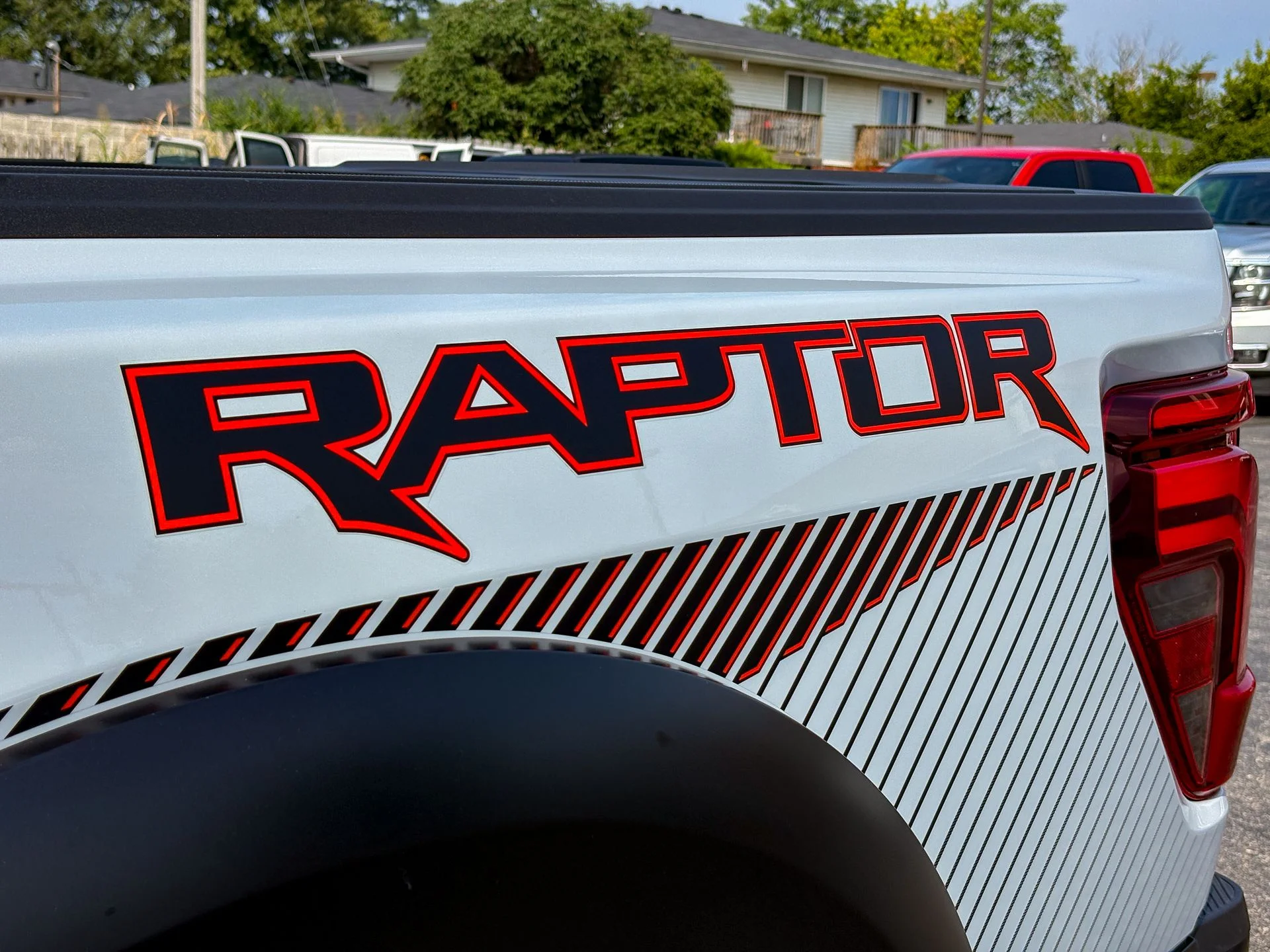 Used 2025 White Ford Raptor image 8